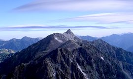 11月の山　槍ヶ岳（長野県・岐阜県）