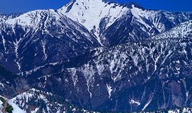 12月の山　立山連峰（富山県）